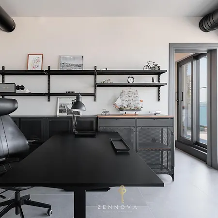 Apartament Nero Luxury Flat By Zennova Salonic