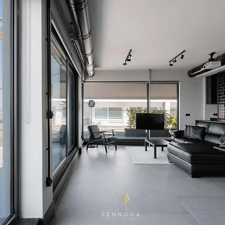 Nero Luxury Flat By Zennova 公寓 塞萨洛尼基