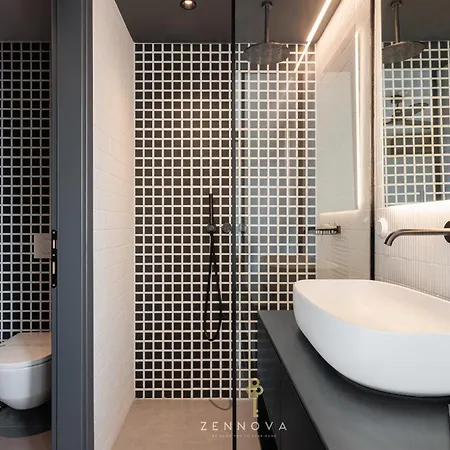 Nero Luxury Flat By Zennova 公寓 塞萨洛尼基